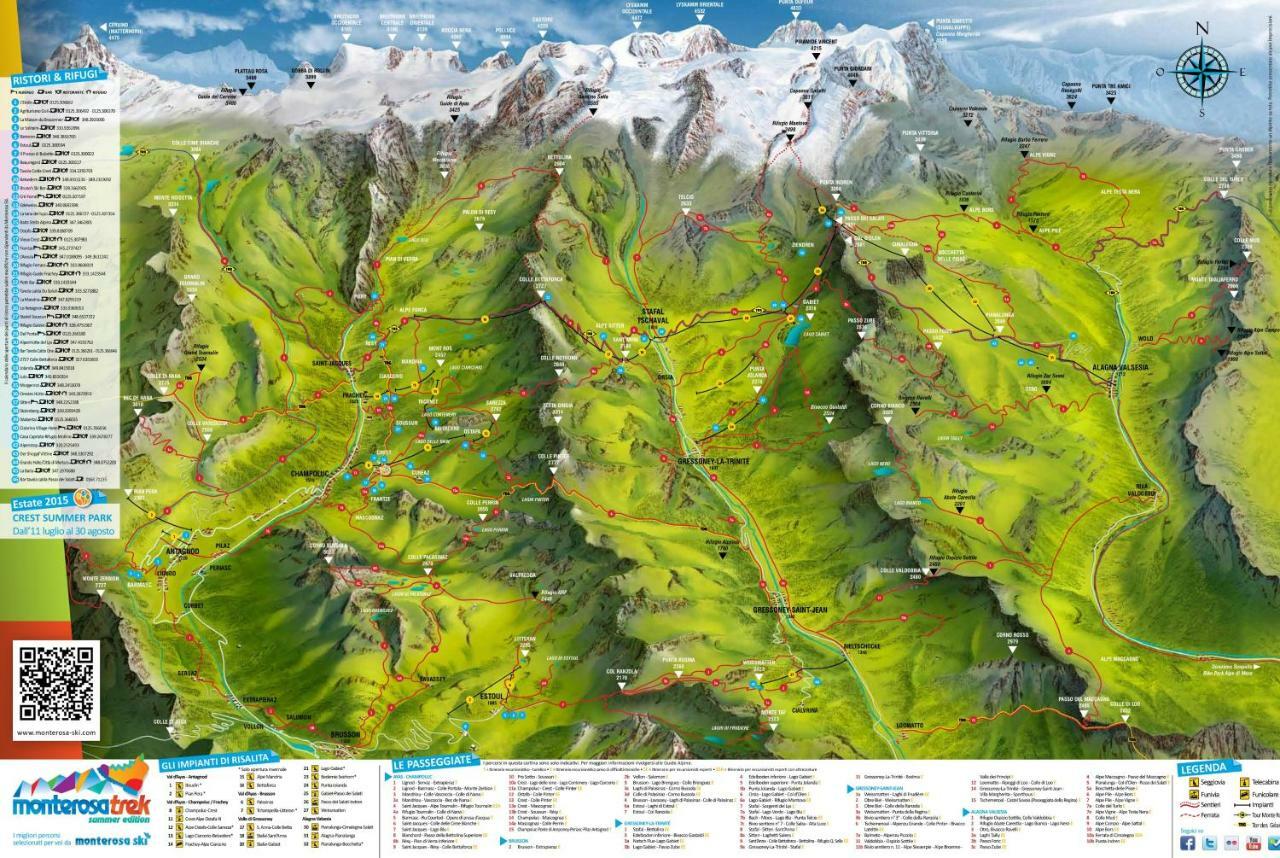 Breithorn Hotel Aosta Valley Eksteriør bilde